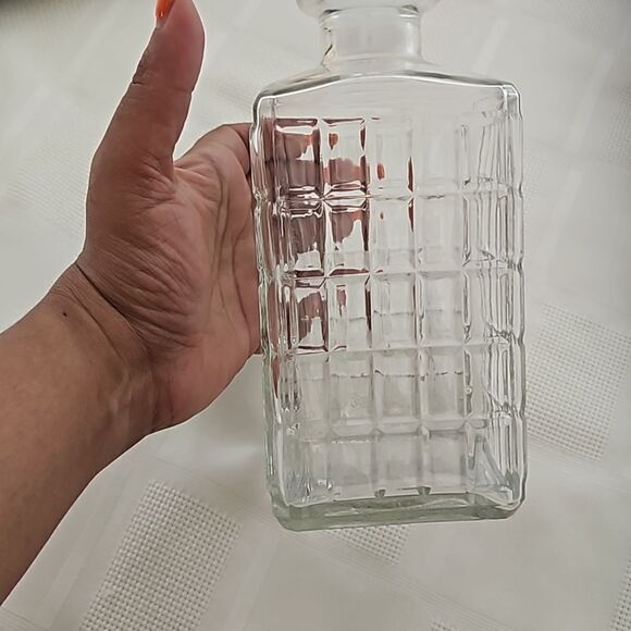 Wiskey Decanter Set With 6 Glasses Clear - Picture 13 of 16